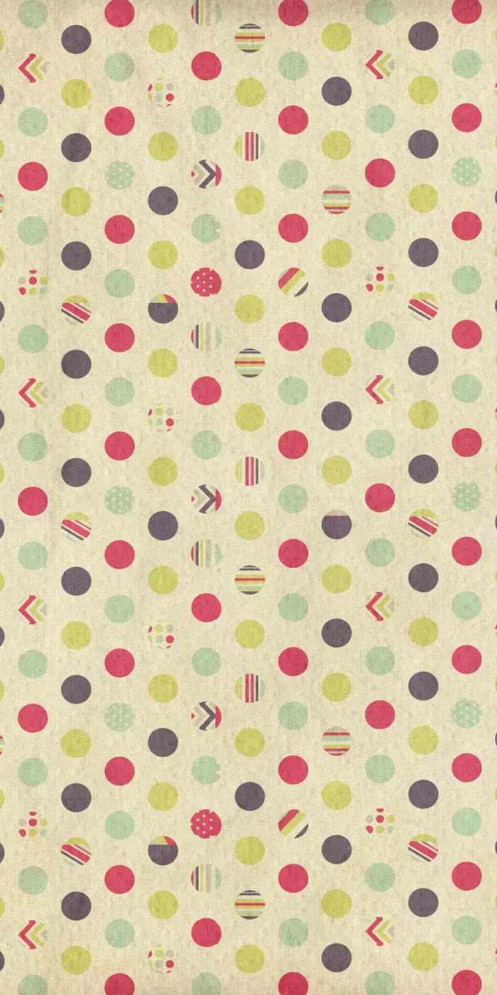 Dot The Halls 10X20 Ultracloth ( 120 X 240 Inch ) Backdrop