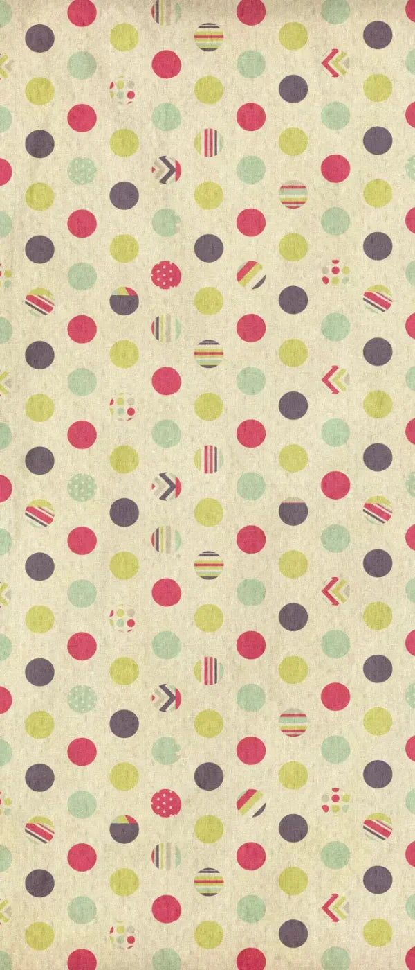 Dot The Halls 5X12 Ultracloth For Westcott X-Drop ( 60 X 144 Inch ) Backdrop