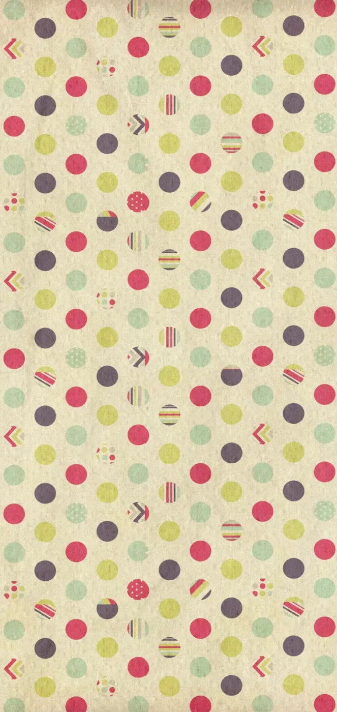 Dot The Halls 8X16 Ultracloth ( 96 X 192 Inch ) Backdrop
