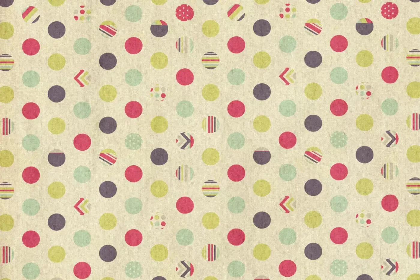 Dot The Halls 5X4 Rubbermat Floor ( 60 X 48 Inch ) Backdrop