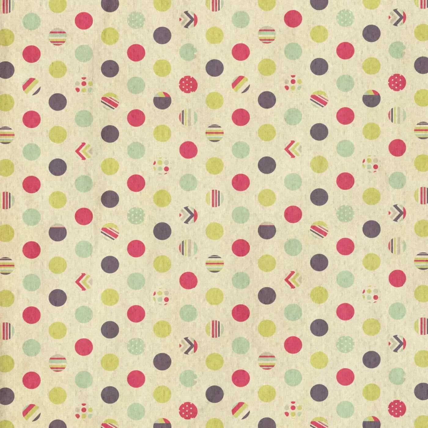 Dot The Halls 5X5 Rubbermat Floor ( 60 X Inch ) Backdrop