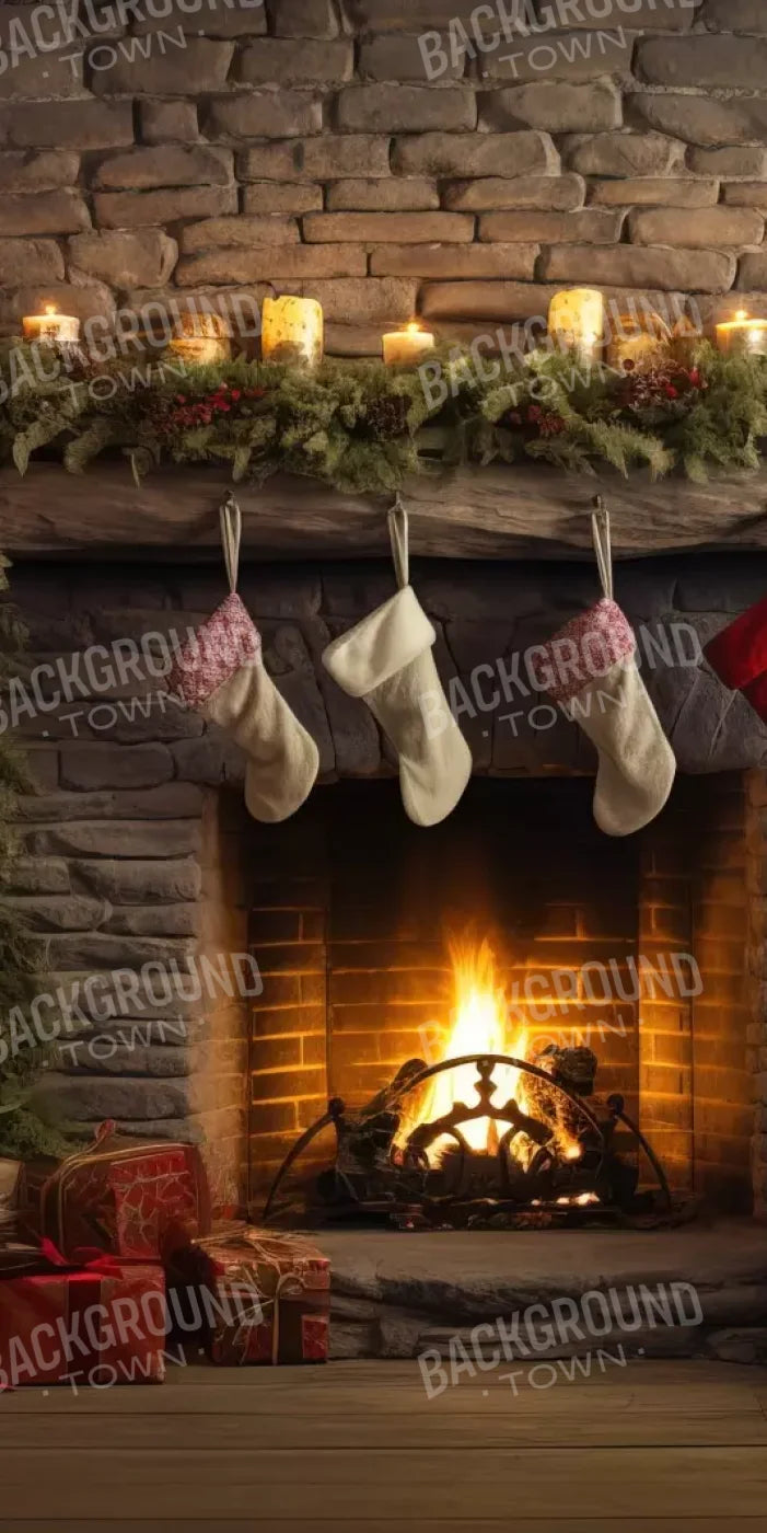 Down Through The Chimney Iii 10’X20’ Ultracloth (120 X 240 Inch) Backdrop