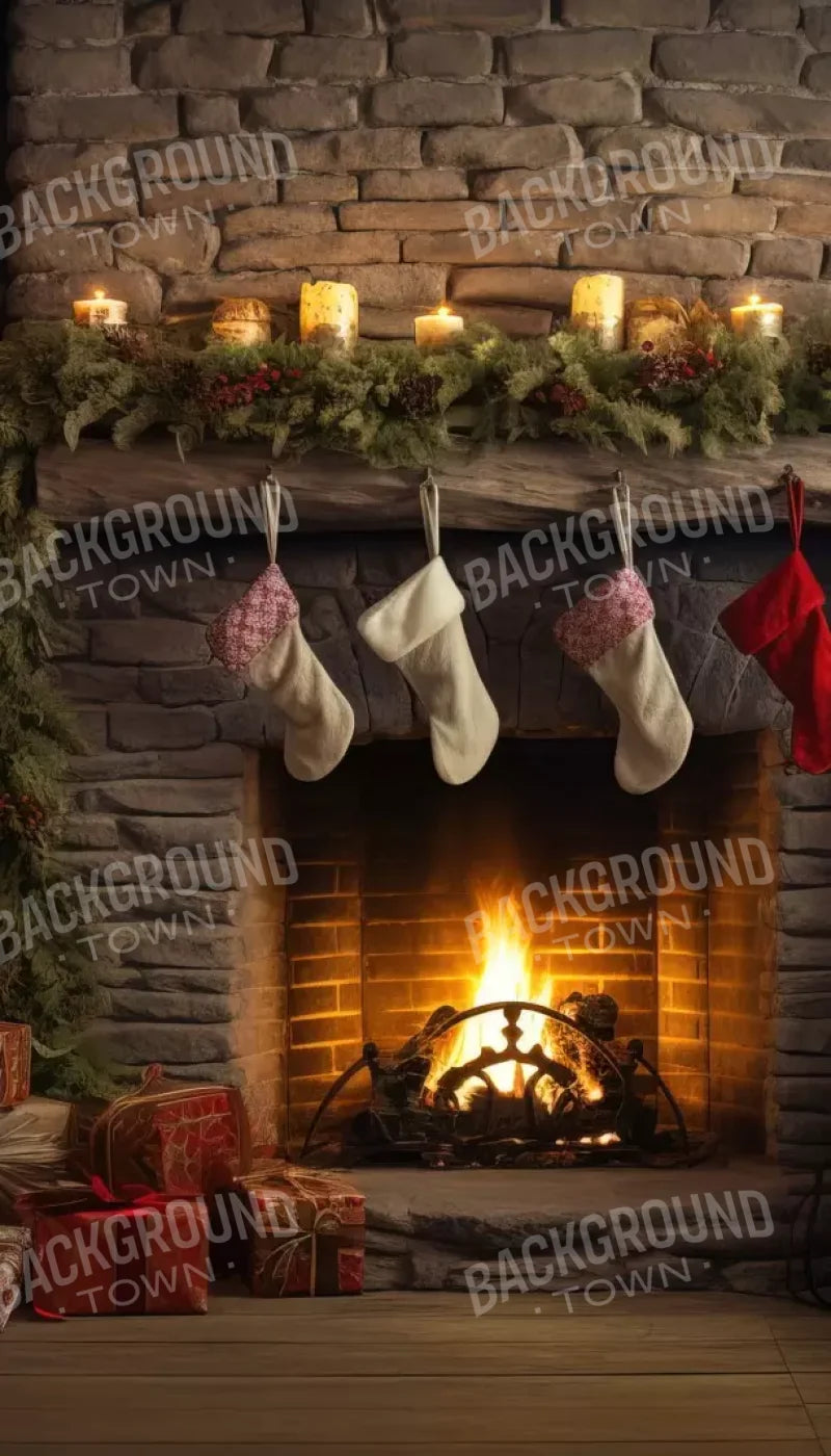 Down Through The Chimney Iii 8’X14’ Ultracloth (96 X 168 Inch) Backdrop