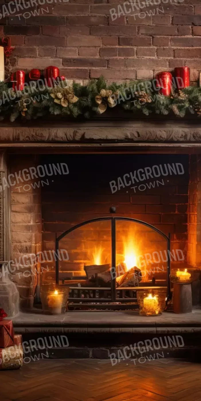 Down Through The Chimney I 8’X16’ Ultracloth (96 X 192 Inch) Backdrop