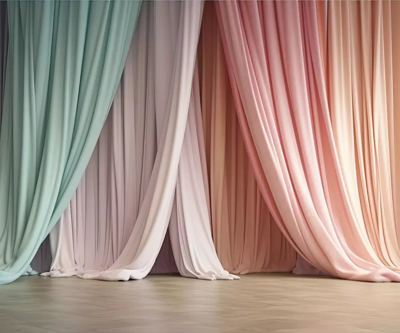 Draping Color 12X10 Ultracloth ( 144 X 120 Inch ) Backdrop