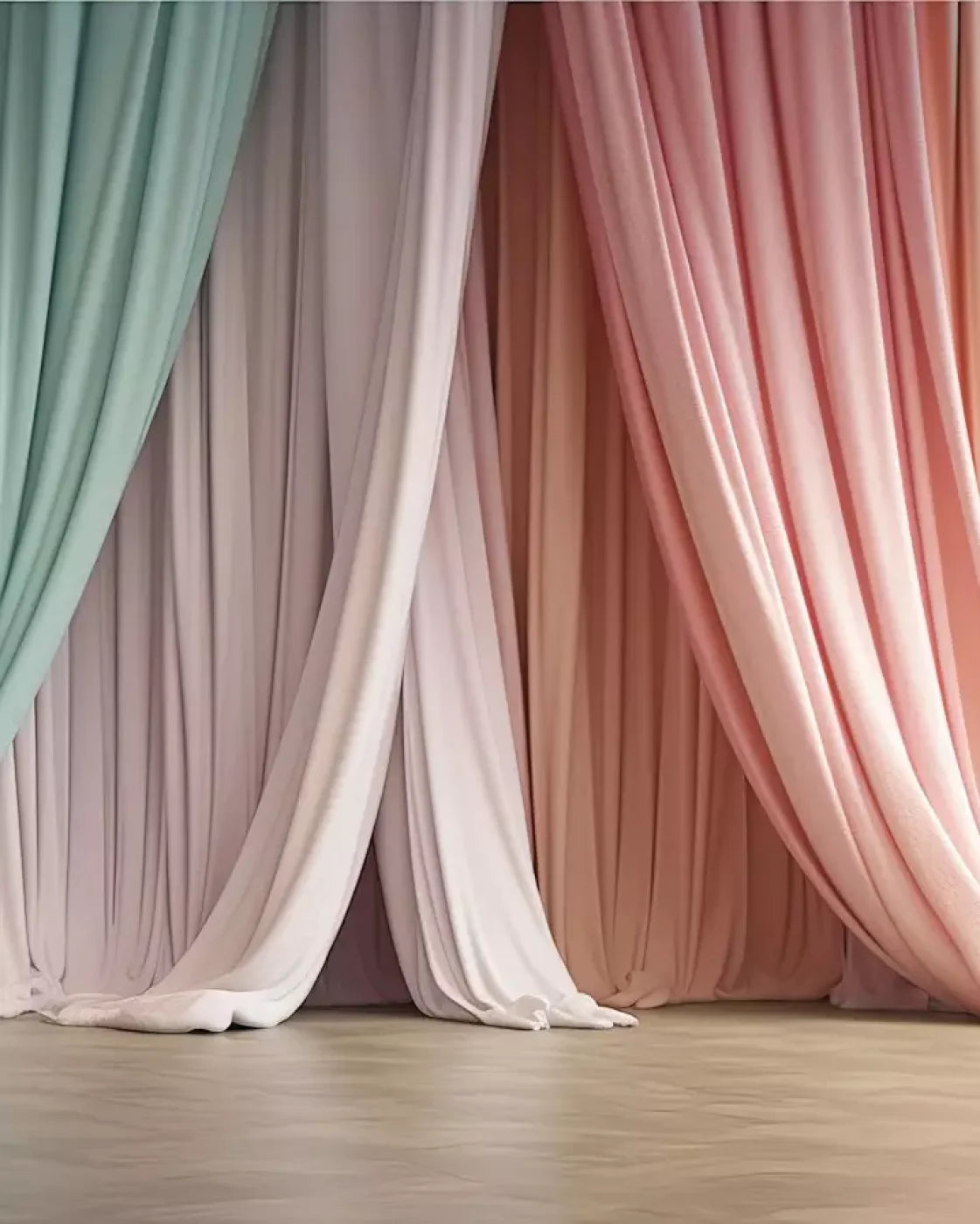 Draping Color 8X10 Fleece ( 96 X 120 Inch ) Backdrop