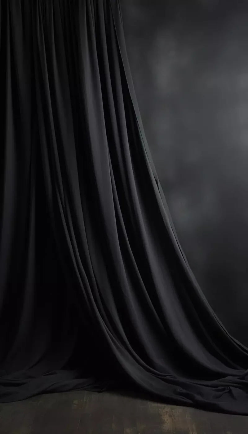 Draping Grey 8X14 Ultracloth ( 96 X 168 Inch ) Backdrop