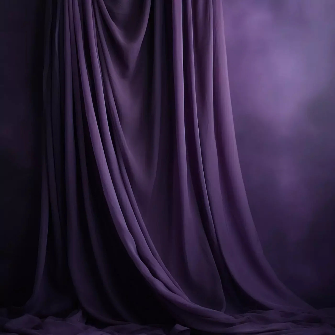 Draping Purple 10X10 Ultracloth ( 120 X Inch ) Backdrop