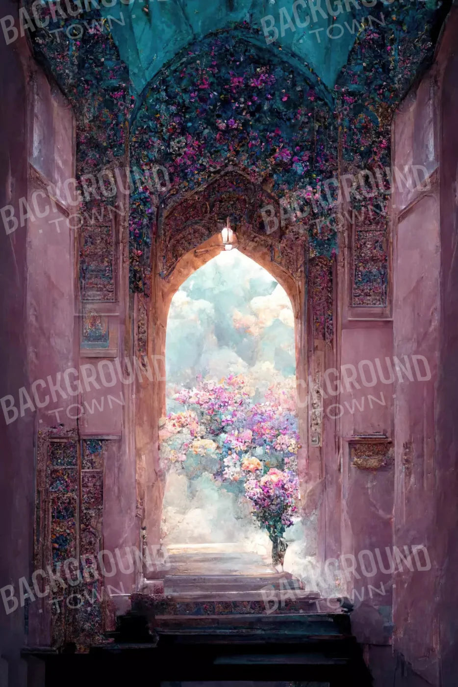Dreamers Archway Ii 5X8 Ultracloth ( 60 X 96 Inch ) Backdrop