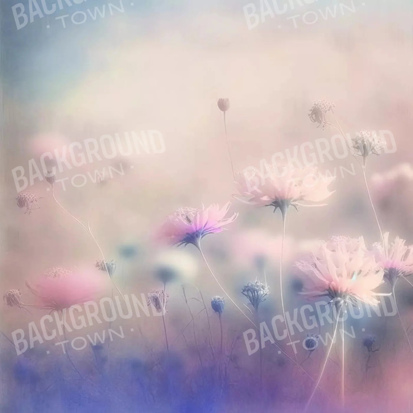 Dreamy Fields I 8X8 Fleece ( 96 X Inch ) Backdrop