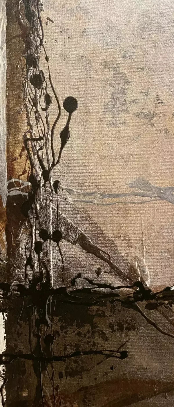 Drip N Grunge 2 5X12 Ultracloth For Westcott X-Drop ( 60 X 144 Inch ) Backdrop