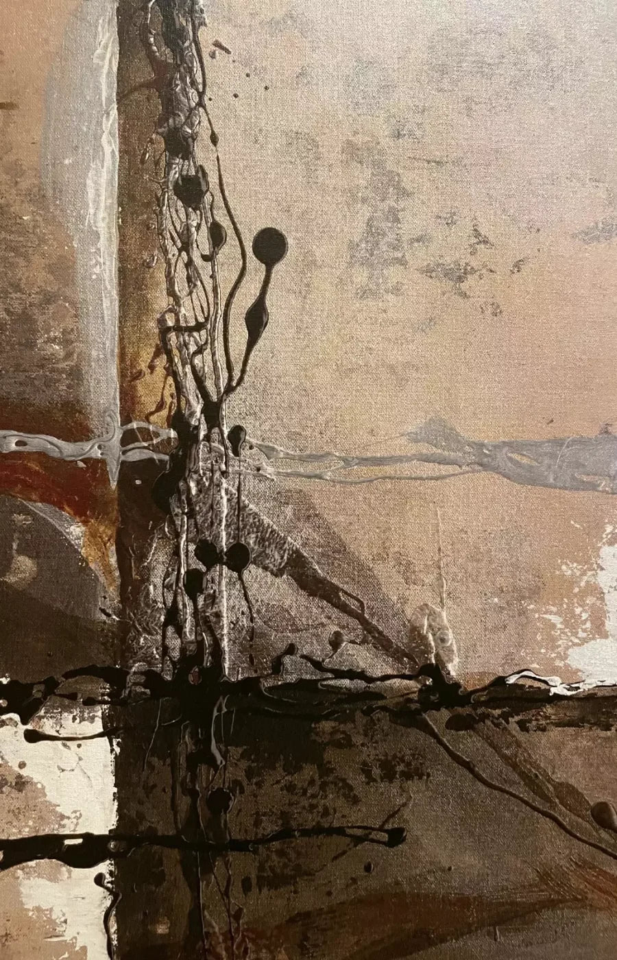 Drip N Grunge 2 8X12 Ultracloth ( 96 X 144 Inch ) Backdrop