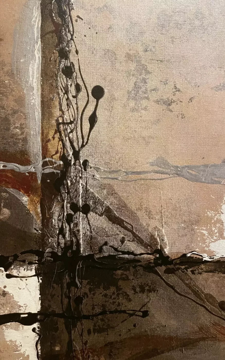 Drip N Grunge 2 9X14 Ultracloth ( 108 X 168 Inch ) Backdrop