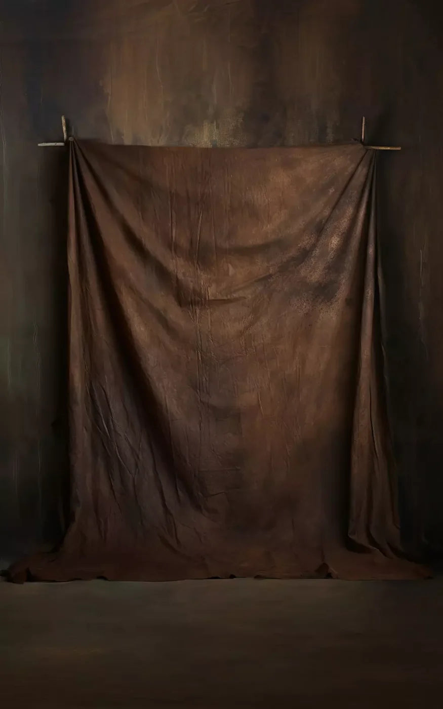 Drop In A Brown 10’X16’ Ultracloth (120 X 192 Inch) Backdrop