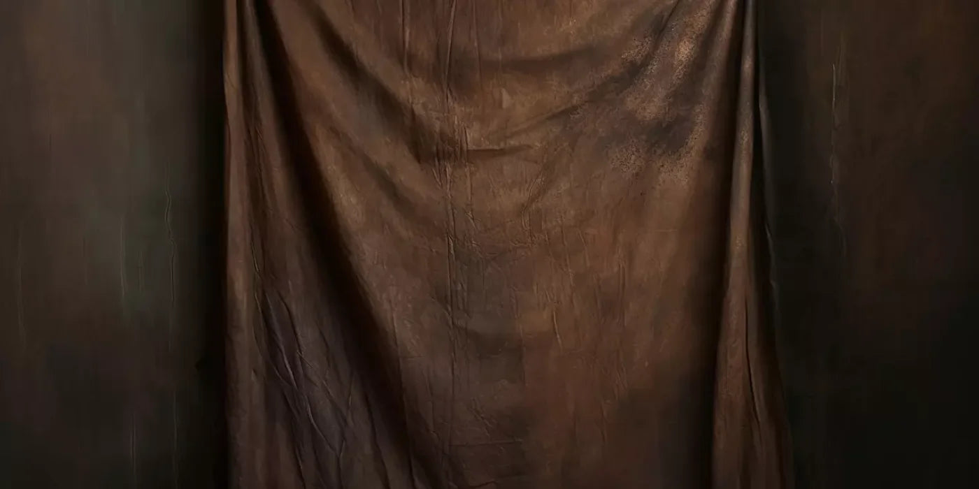 Drop In A Brown 16’X8’ Ultracloth (192 X 96 Inch) Backdrop