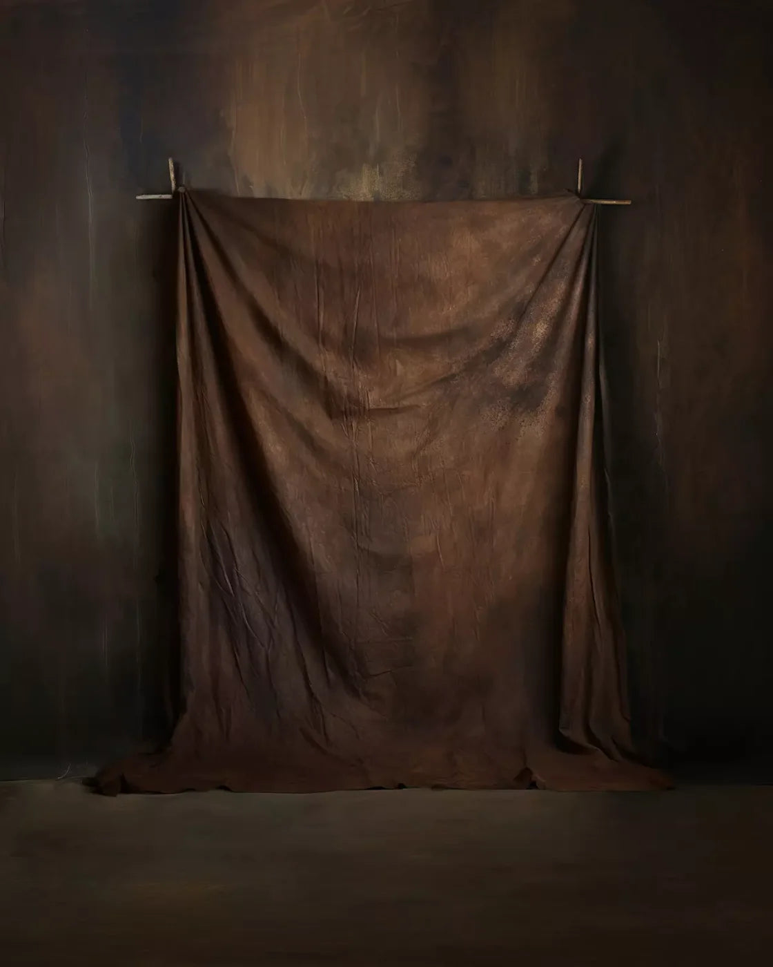 Drop In A Brown 8’X10’ Fleece (96 X 120 Inch) Backdrop
