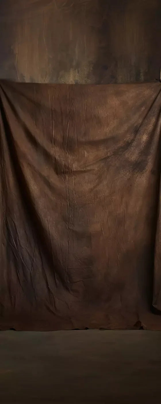 Drop In A Brown 8’X20’ Ultracloth (96 X 240 Inch) Backdrop