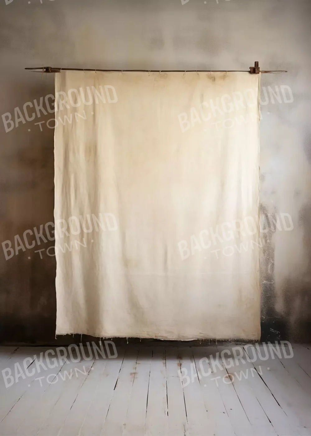 Drop In A Cream 5X7 Ultracloth ( 60 X 84 Inch ) Backdrop