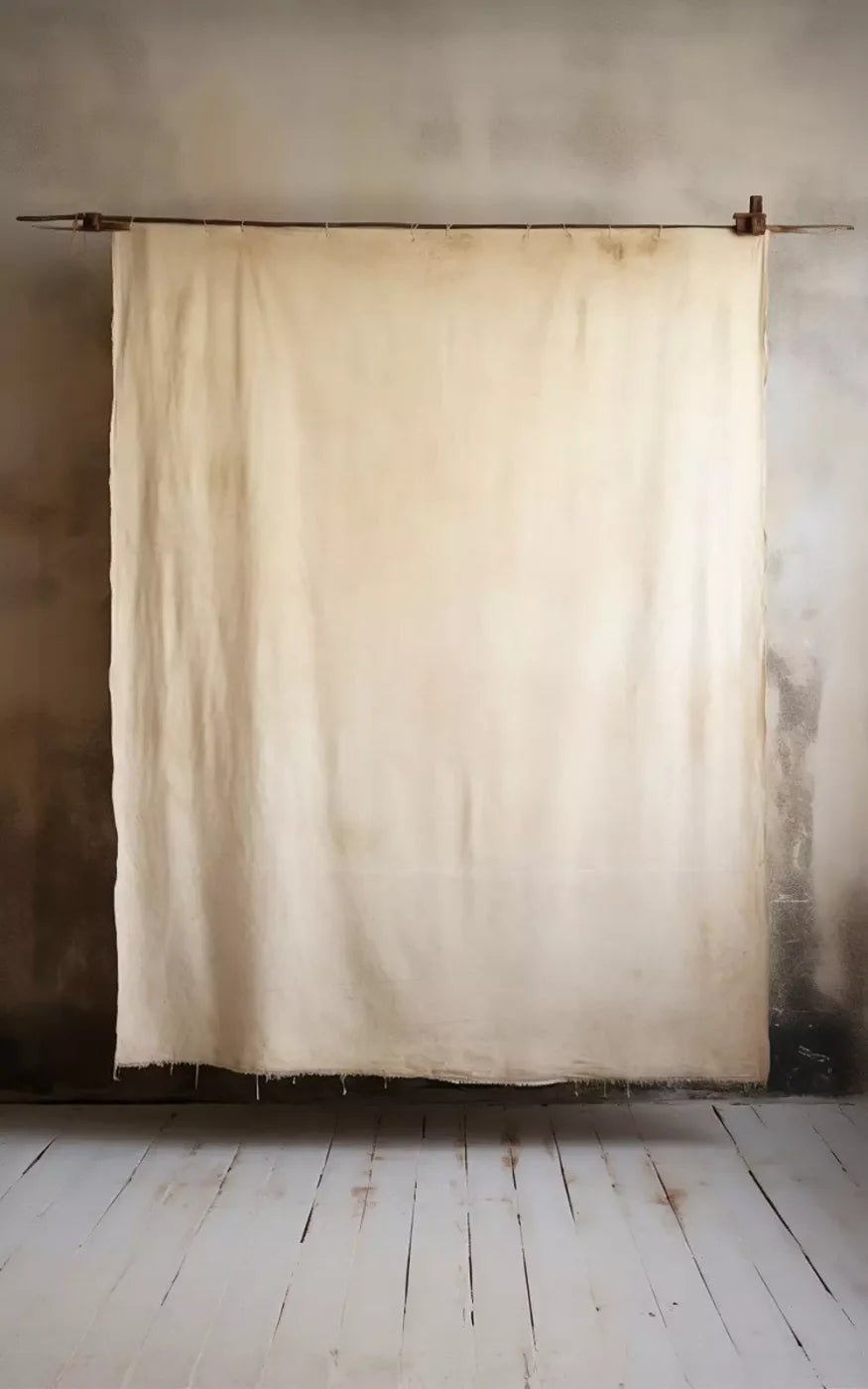 Drop In A Cream 5X8 Ultracloth ( 60 X 96 Inch ) Backdrop