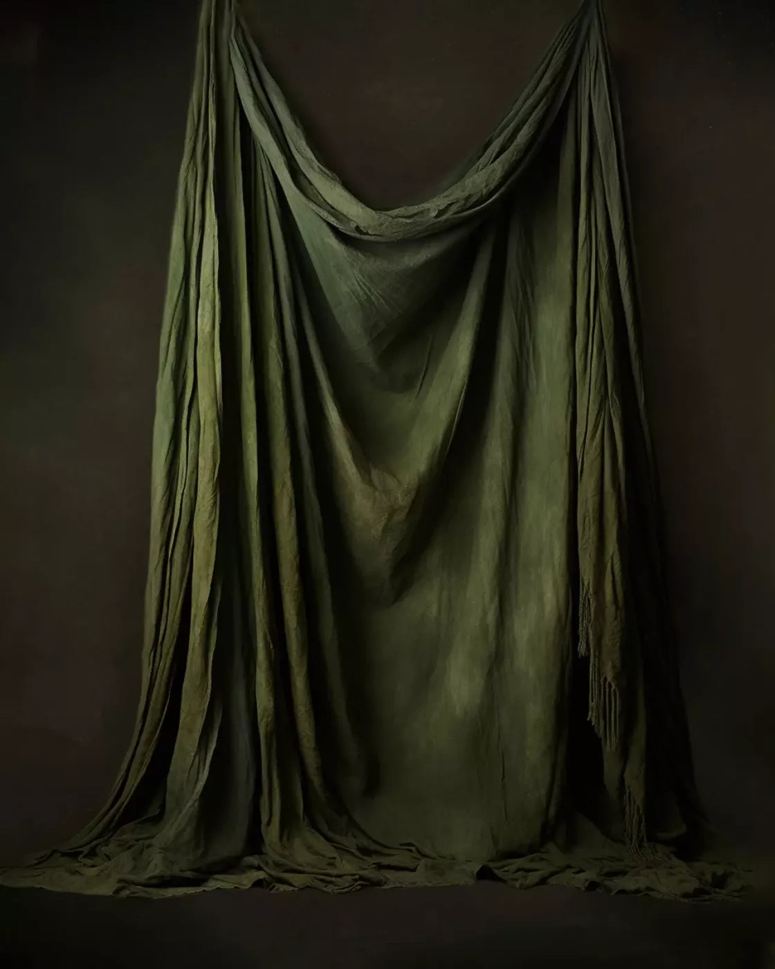 Drop In A Green 8’X10’ Fleece (96 X 120 Inch) Backdrop