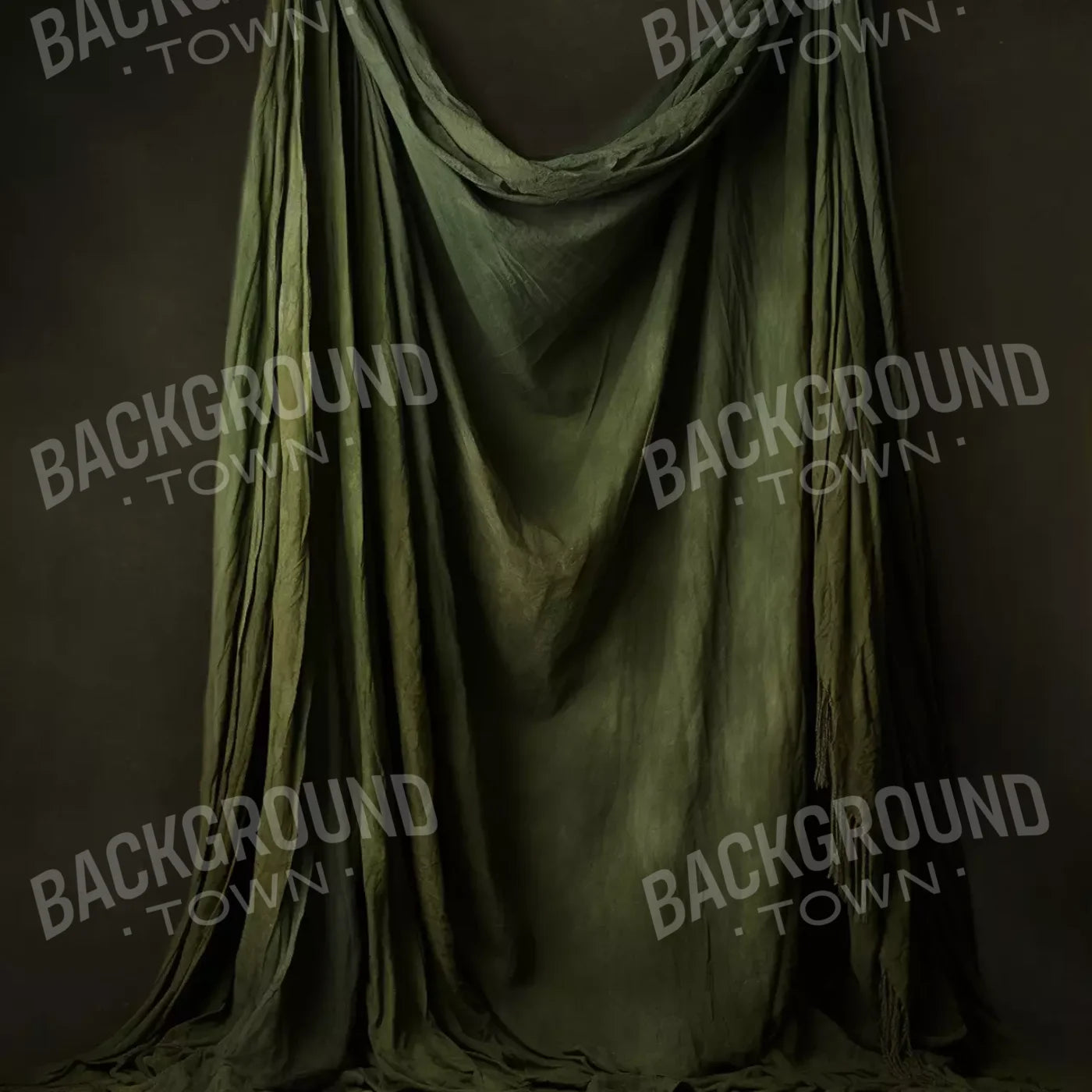 Drop In A Green 8’X8’ Fleece (96 X Inch) Backdrop