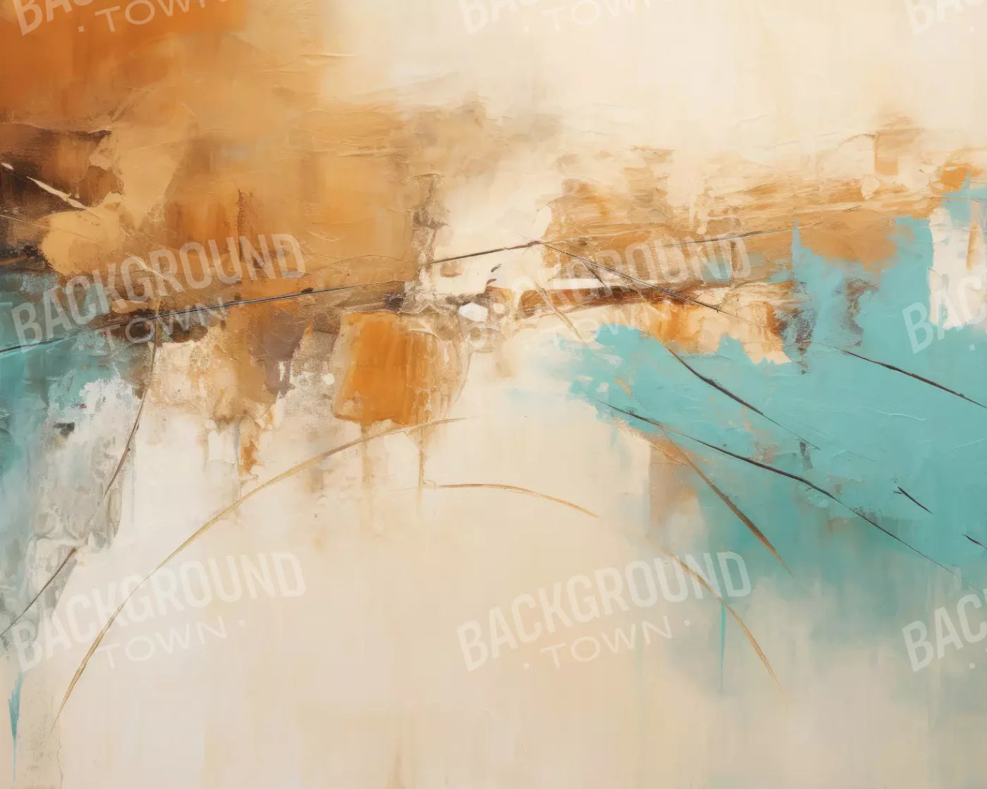 Earthy Abstract 10’X8’ Fleece (120 X 96 Inch) Backdrop