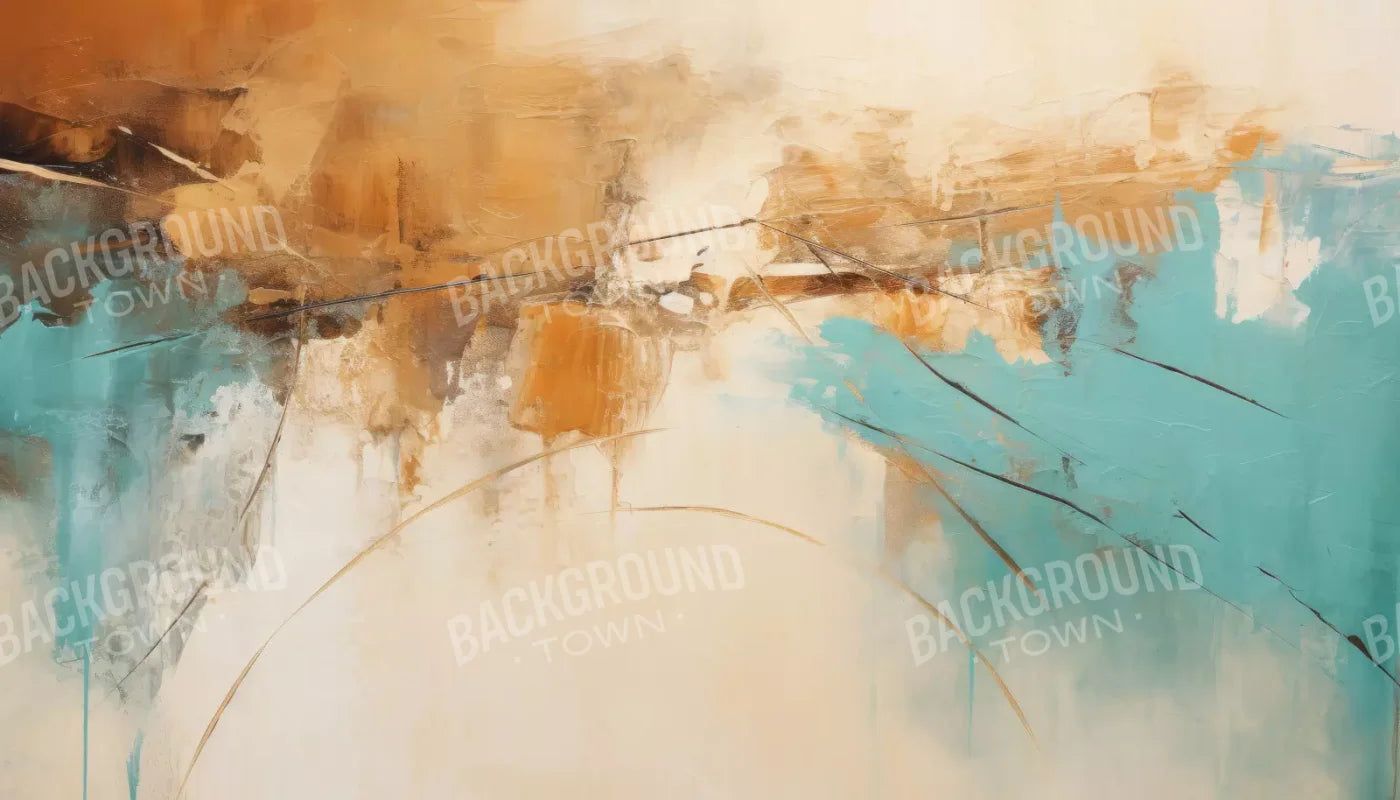 Earthy Abstract 14’X8’ Ultracloth (168 X 96 Inch) Backdrop