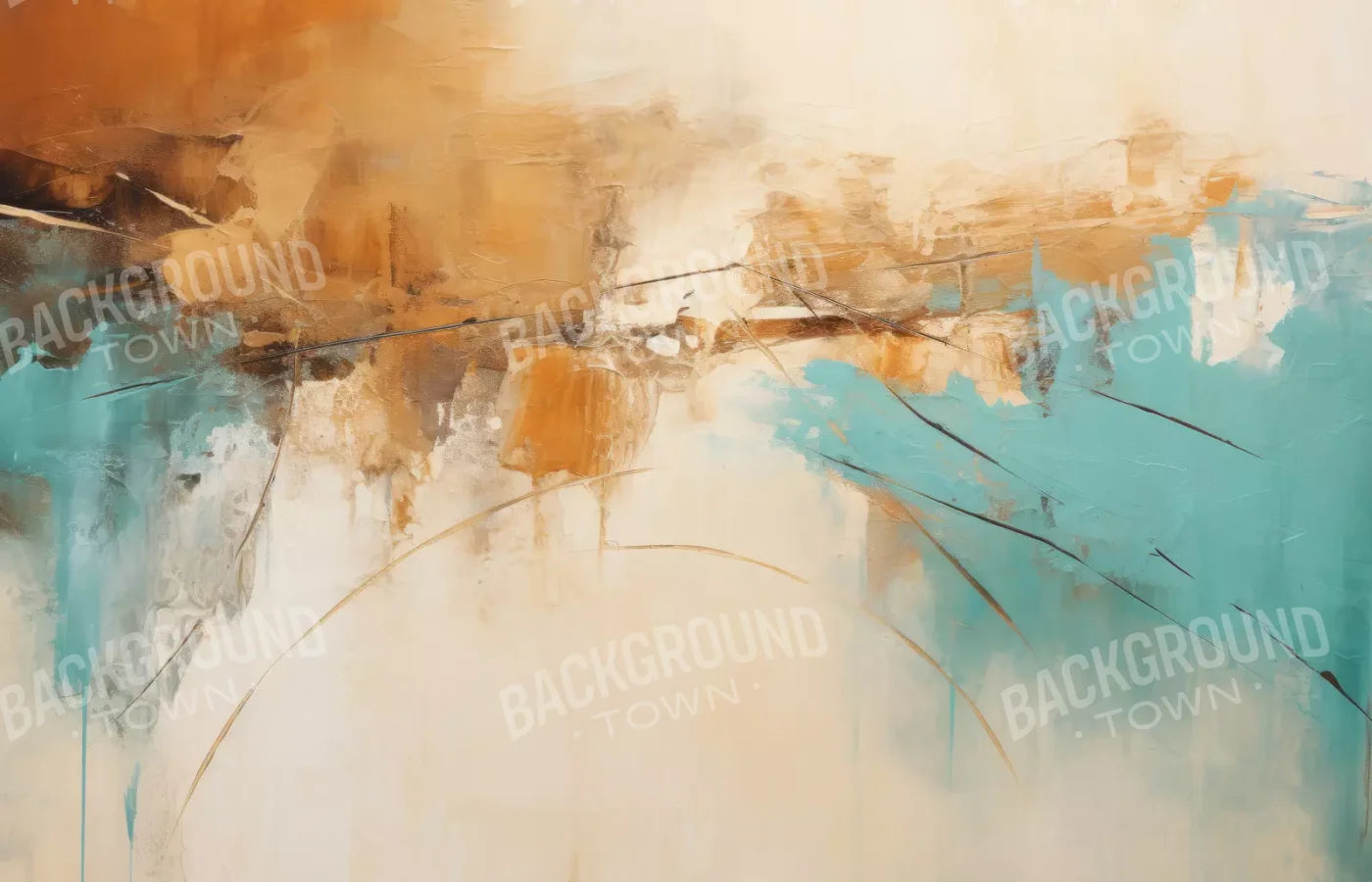 Earthy Abstract 14’X9’ Ultracloth (168 X 108 Inch) Backdrop