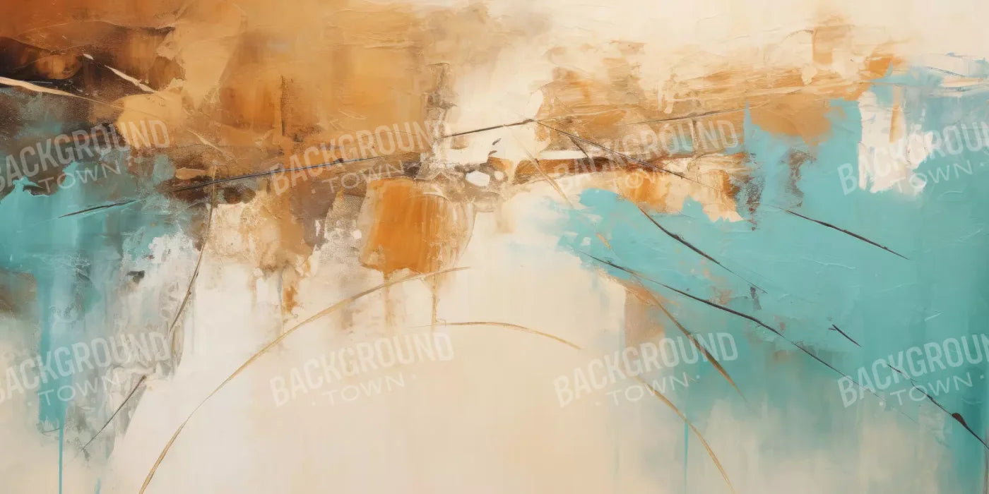 Earthy Abstract 16’X8’ Ultracloth (192 X 96 Inch) Backdrop