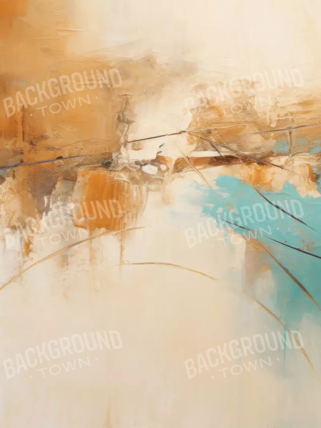 Earthy Abstract 5’X6’8 Fleece (60 X 80 Inch) Backdrop