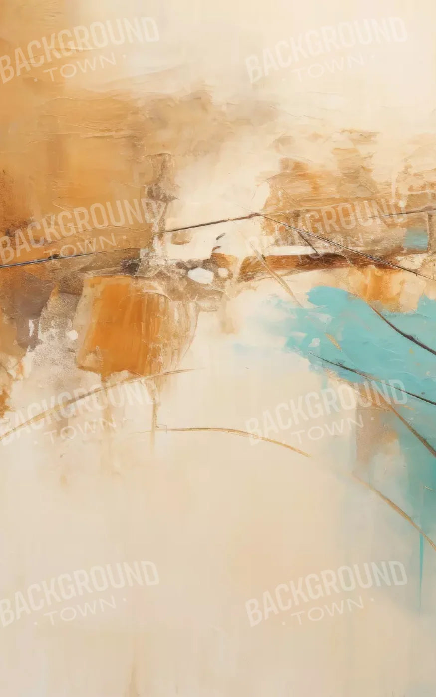 Earthy Abstract 5’X8’ Ultracloth (60 X 96 Inch) Backdrop