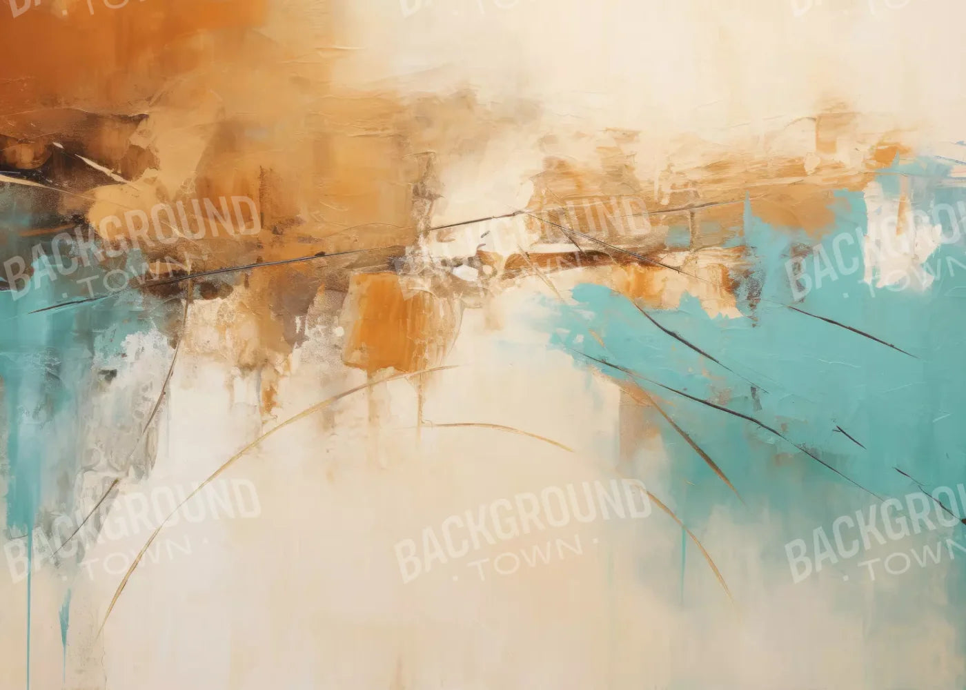 Earthy Abstract 7’X5’ Ultracloth (84 X 60 Inch) Backdrop