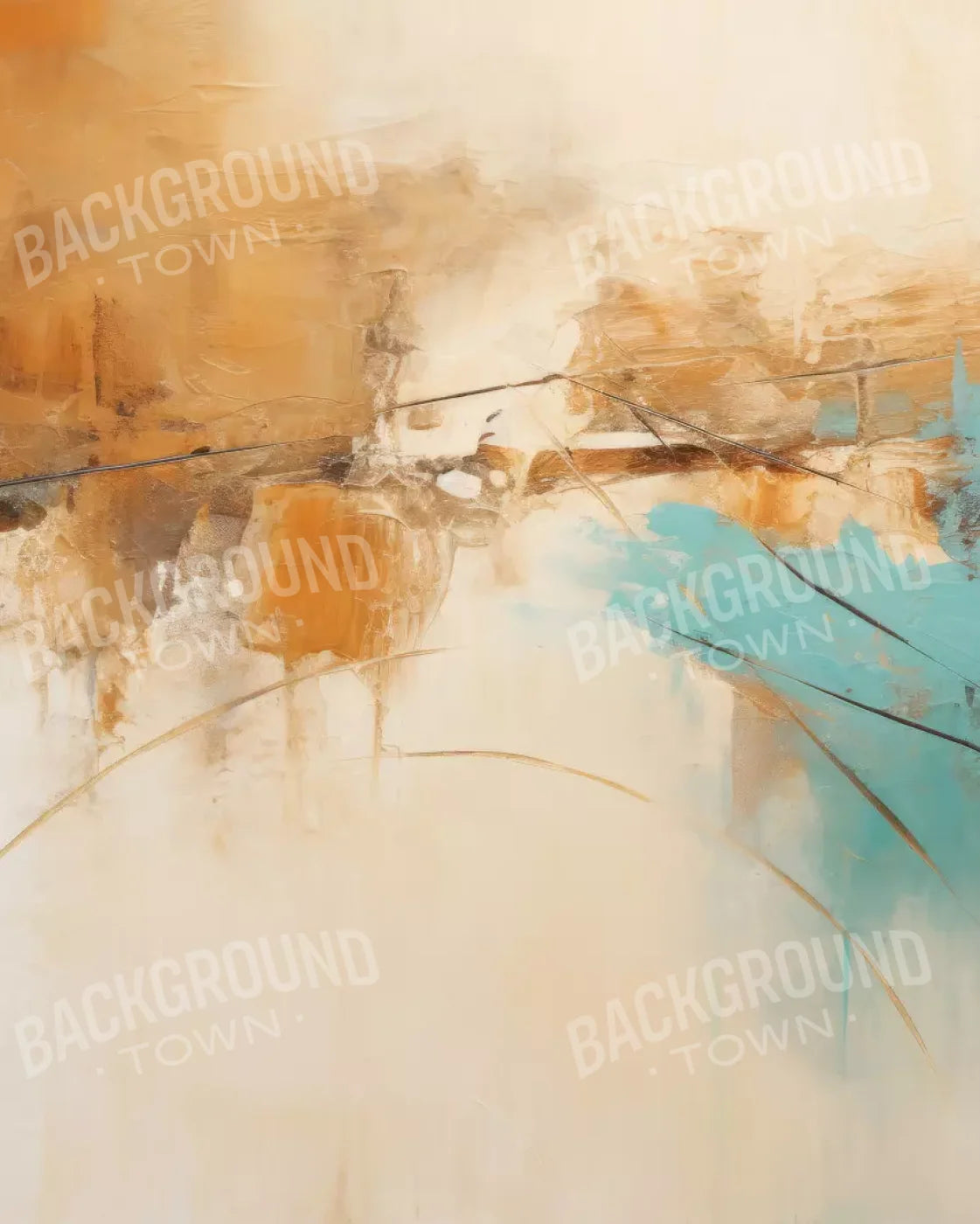 Earthy Abstract 8’X10’ Fleece (96 X 120 Inch) Backdrop
