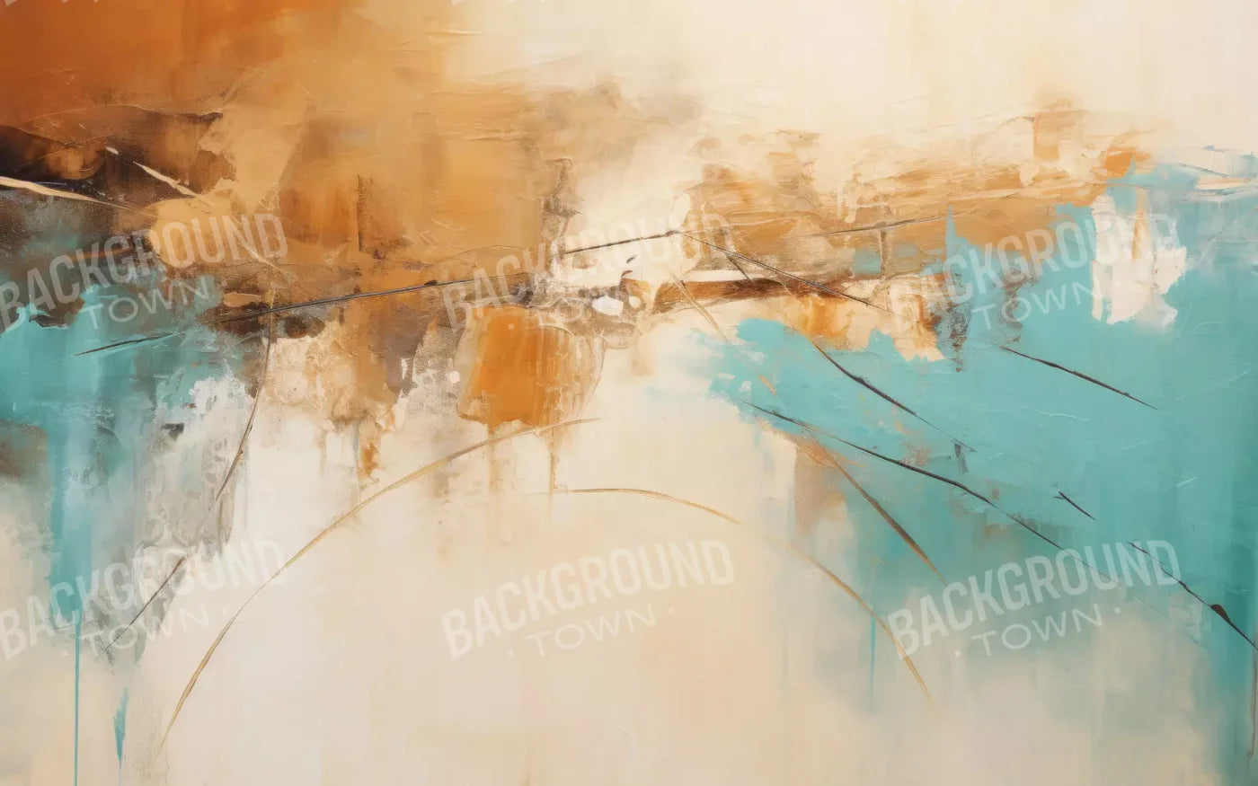 Earthy Abstract 8’X5’ Ultracloth (96 X 60 Inch) Backdrop