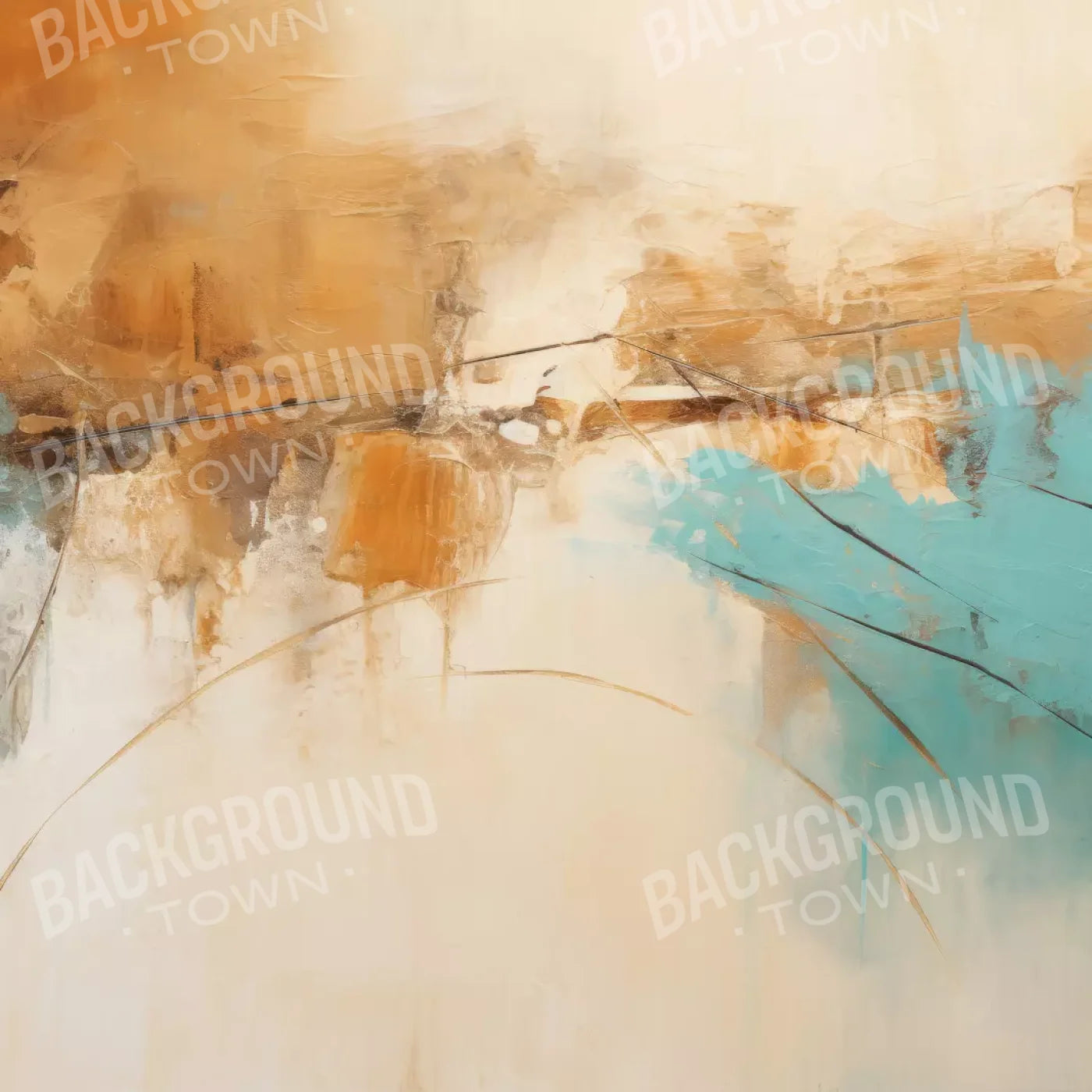 Earthy Abstract 8’X8’ Fleece (96 X Inch) Backdrop