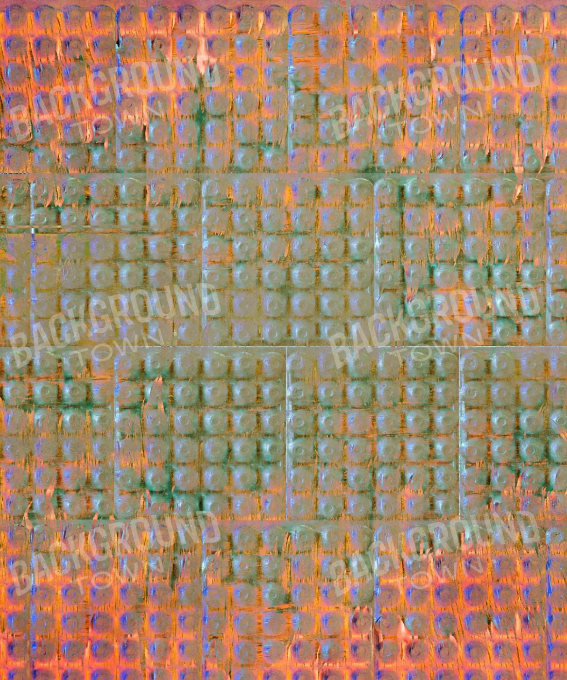 Orange Pattern Backdrop for Photography