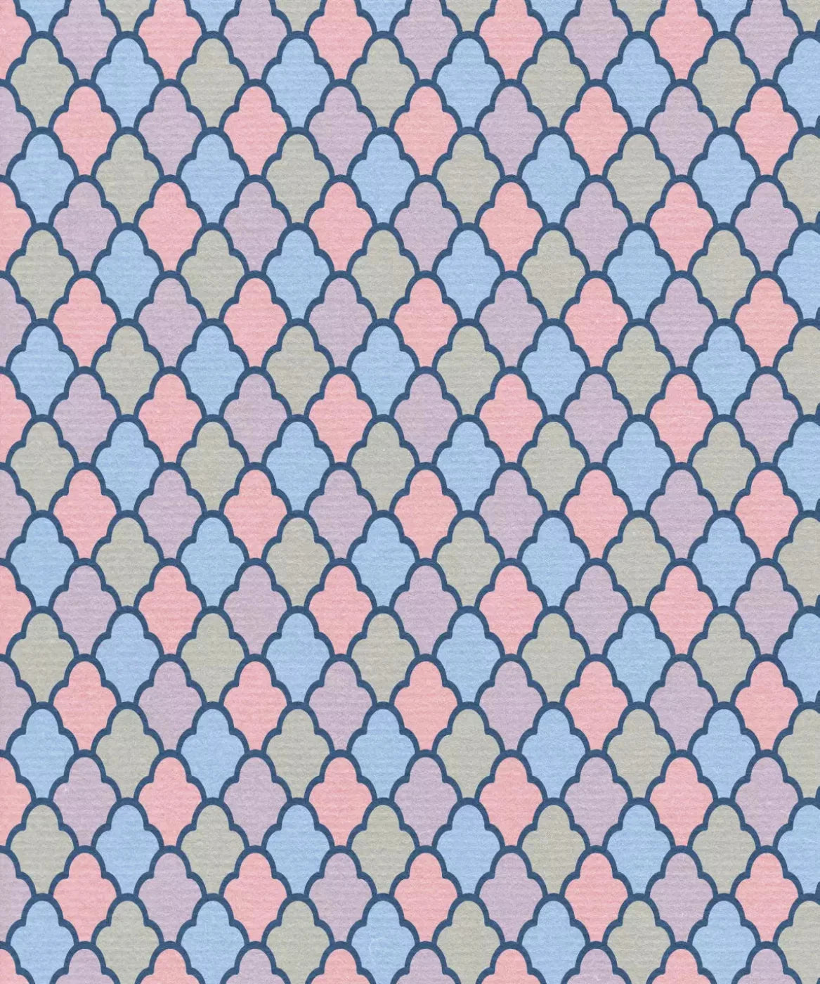 Blue Pattern Backdrop for Photography