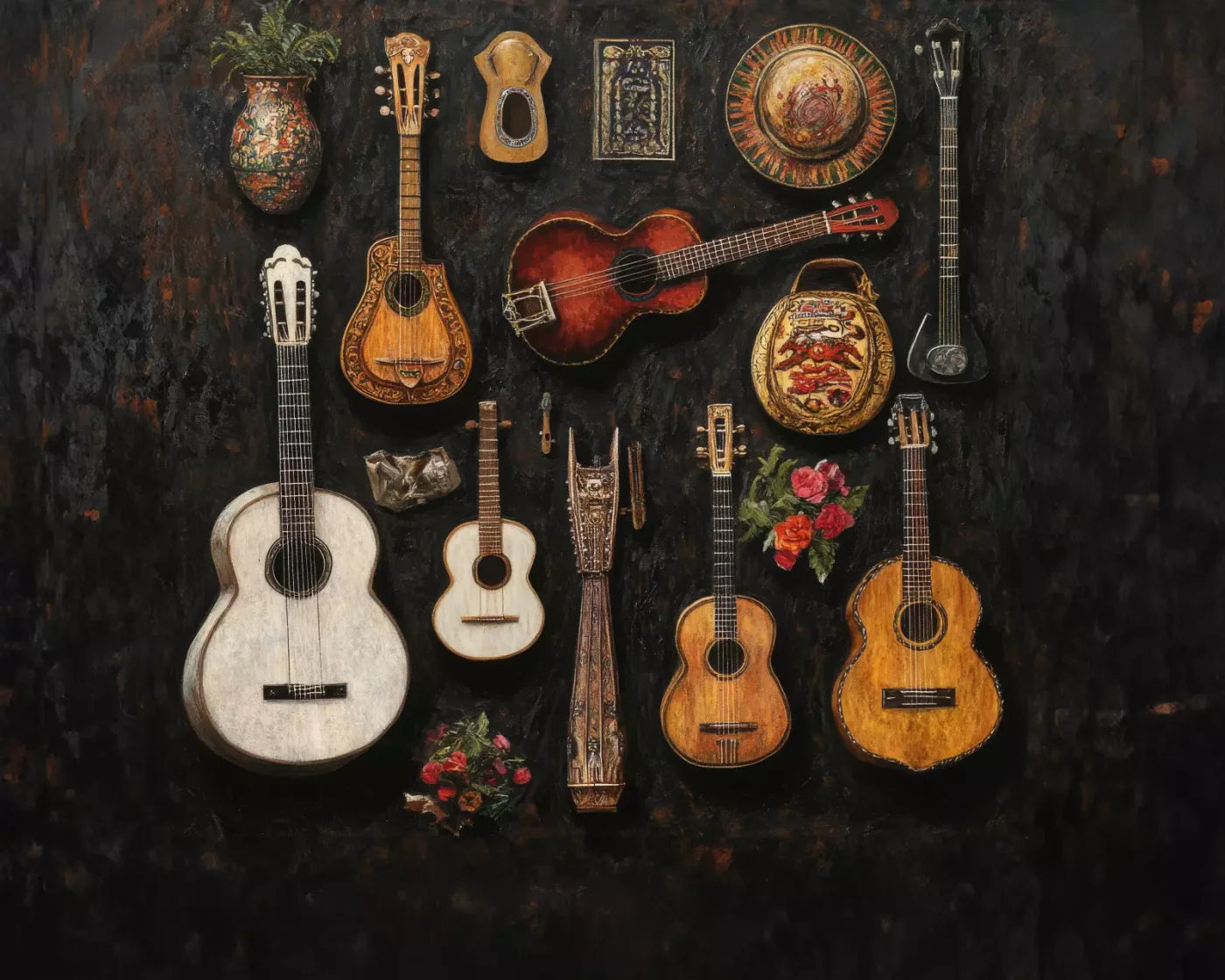 El Musico 10’X8’ Fleece (120 X 96 Inch) Backdrop