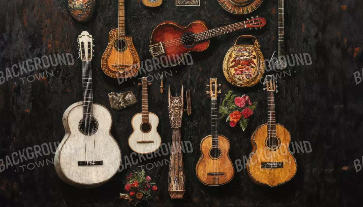 El Musico 14’X8’ Ultracloth (168 X 96 Inch) Backdrop