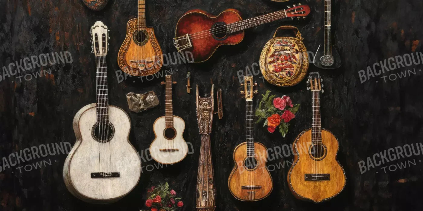 El Musico 16’X8’ Ultracloth (192 X 96 Inch) Backdrop