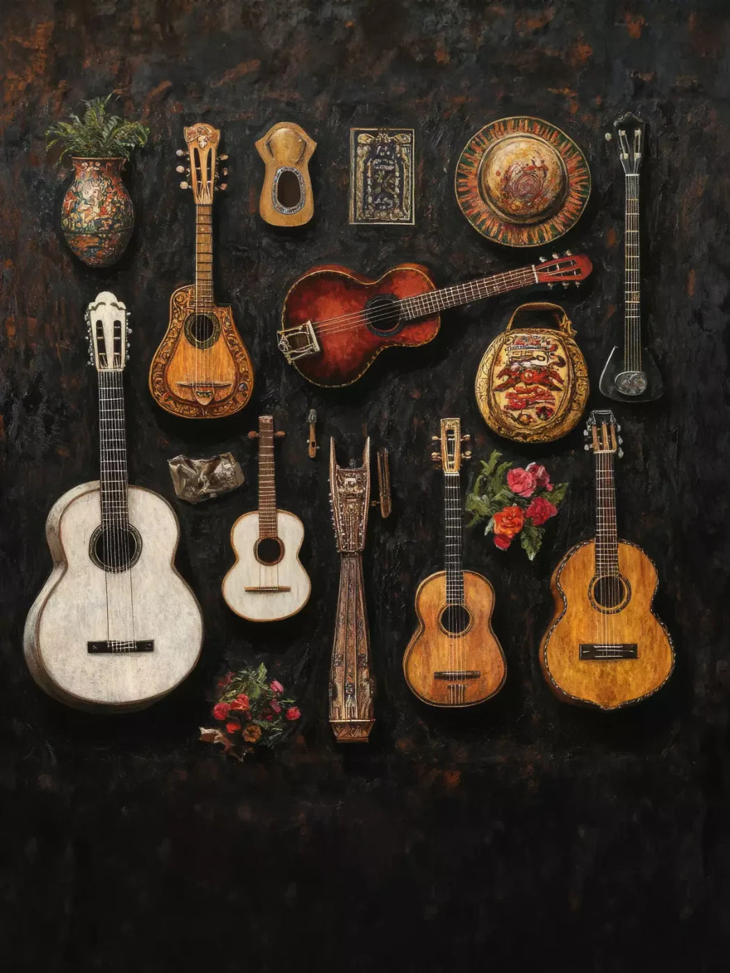 El Musico 5’X6’8 Fleece (60 X 80 Inch) Backdrop