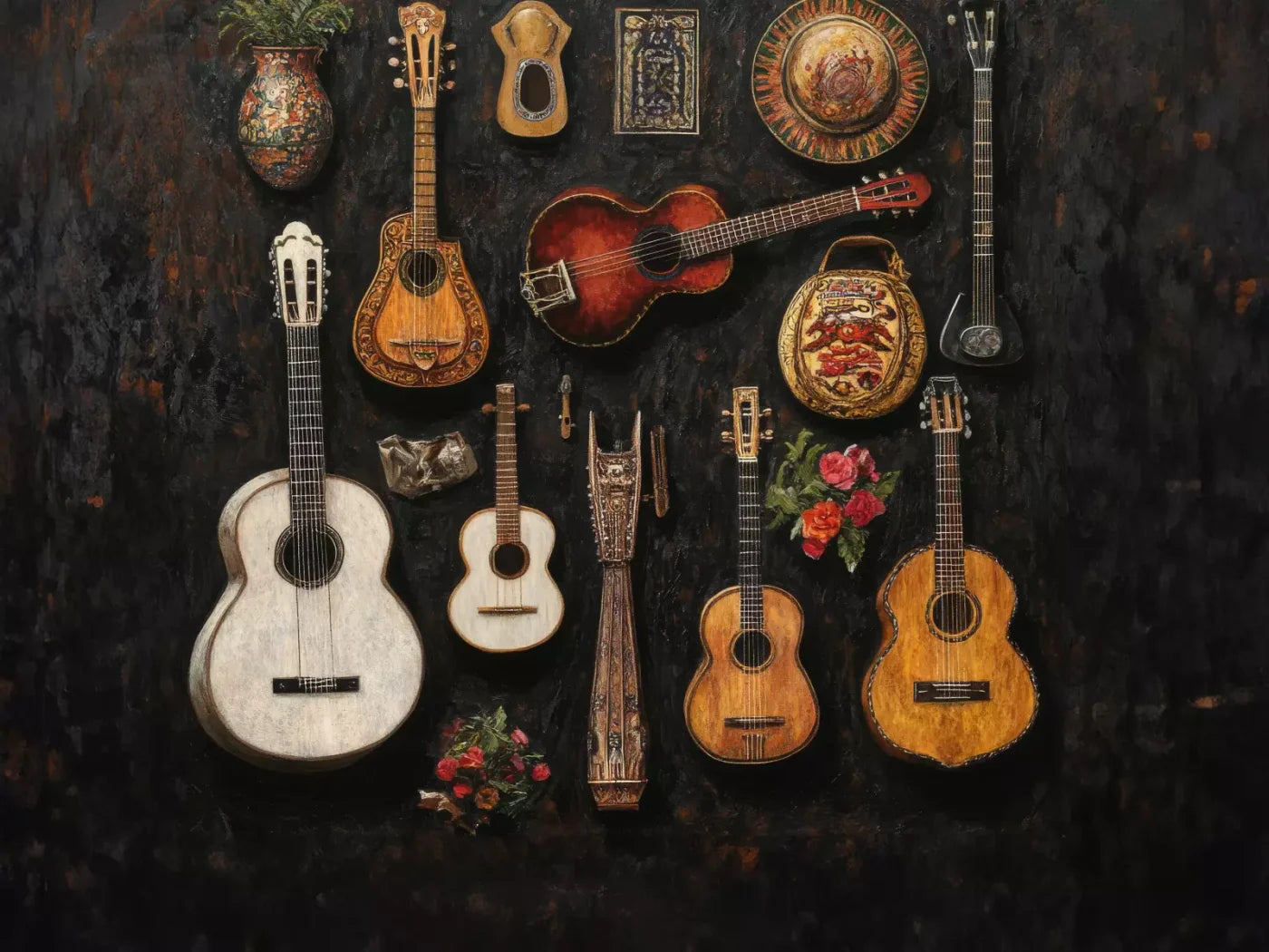 El Musico 8’X6’ Fleece (96 X 72 Inch) Backdrop