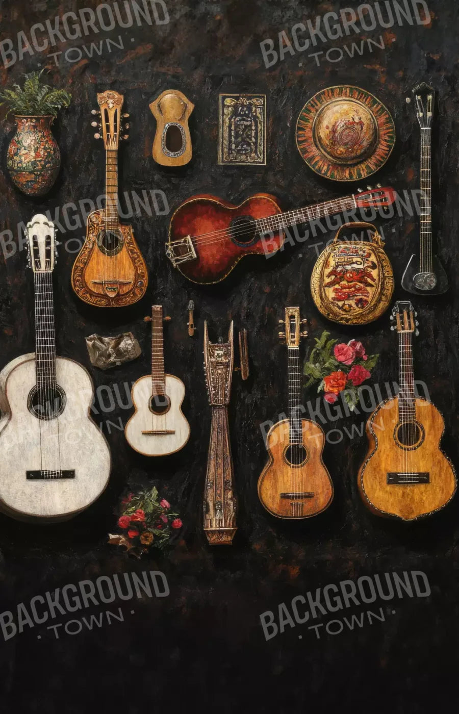 El Musico 9’X14’ Ultracloth (108 X 168 Inch) Backdrop