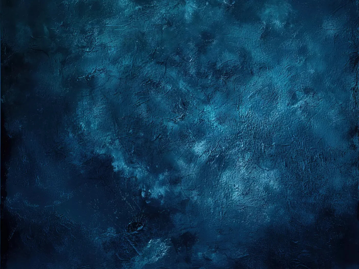 Electric Blue Wall 8’X6’ Fleece (96 X 72 Inch) Backdrop