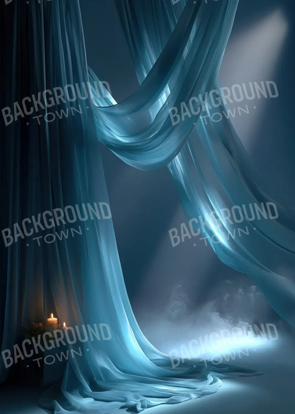 Elegant Drapes 1 5’x7’ UltraCloth (60 x 84 inch) Backdrop