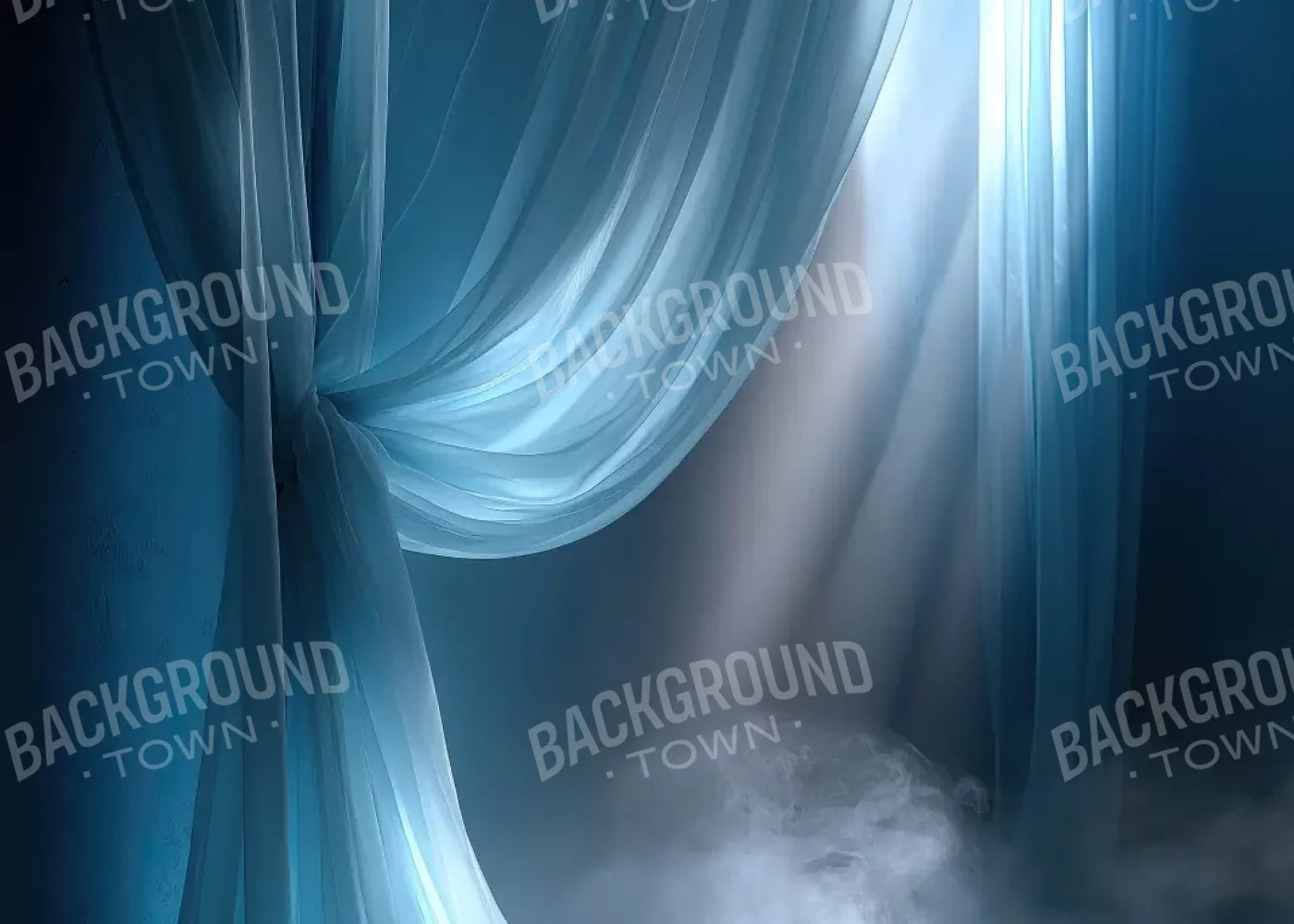 Elegant Drapes 2 7’x5’ UltraCloth (84 x 60 inch) Backdrop