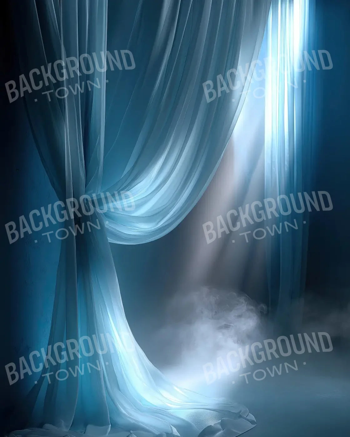 Elegant Drapes 2 8’x10’ Fleece (96 x 120 inch) Backdrop