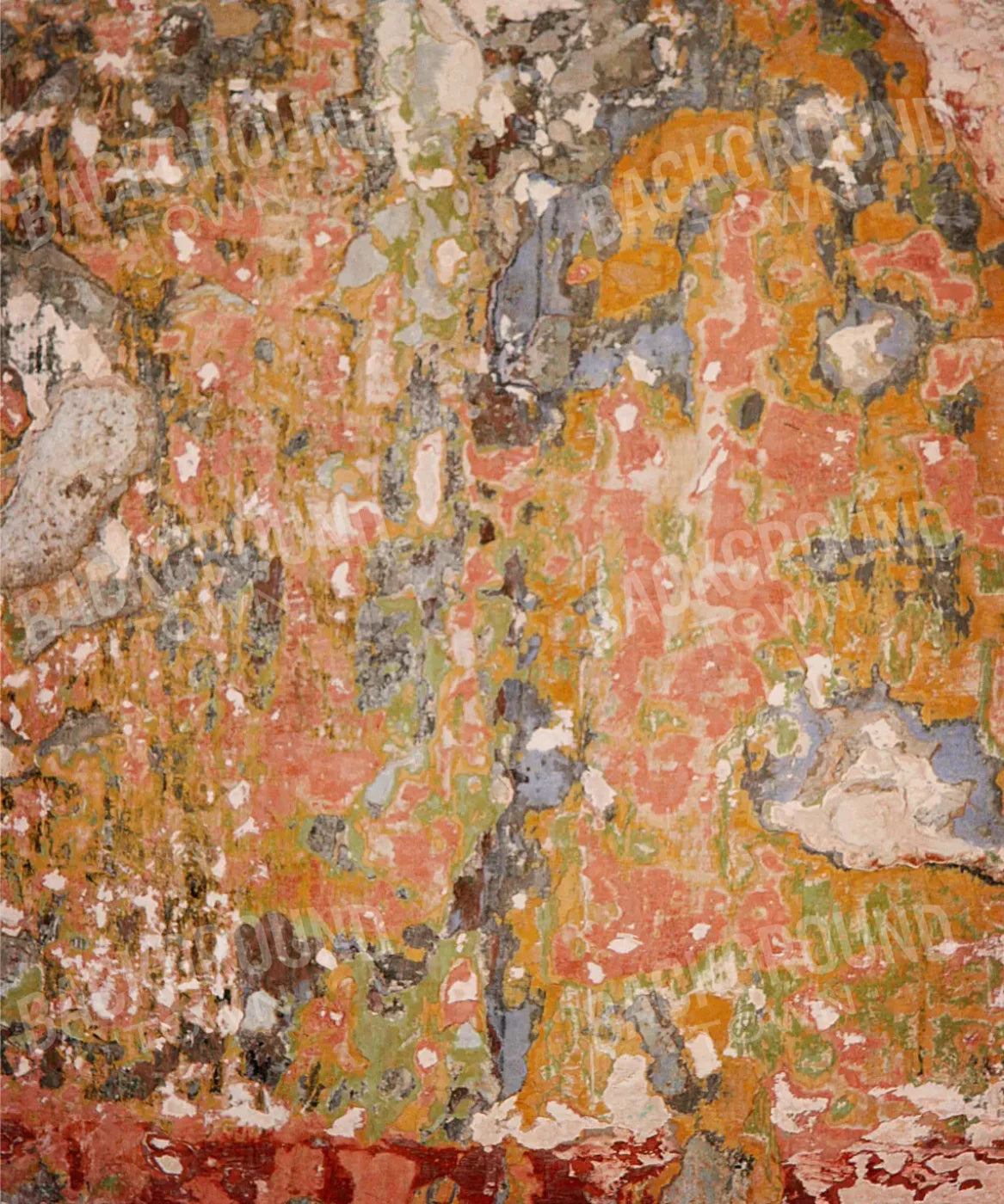 Orange Urban Grunge Backdrop for Photography