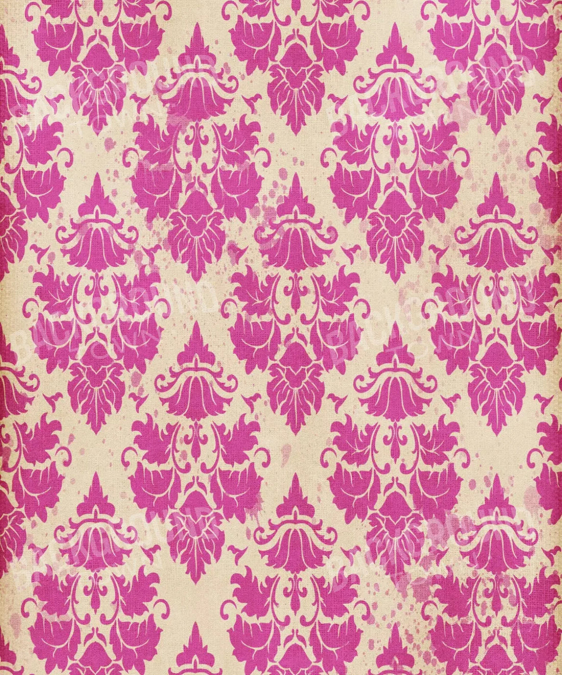 Pink Damask Backdrop for Photography