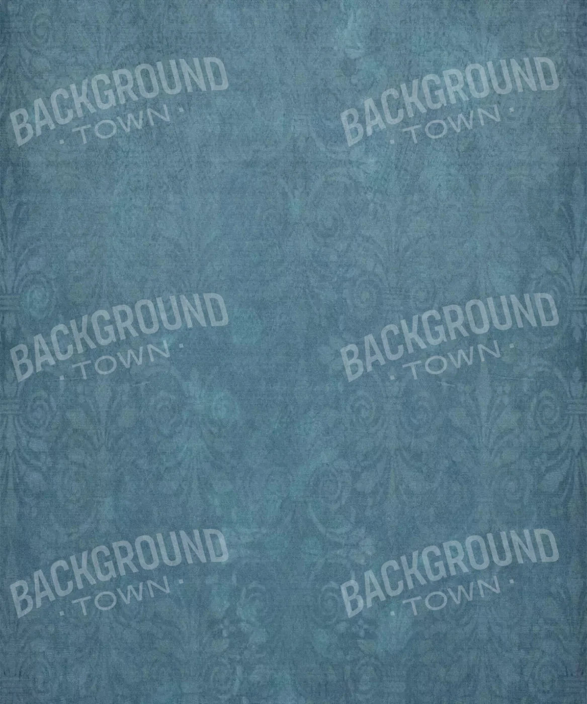 Blue Damask Backdrop for Photography